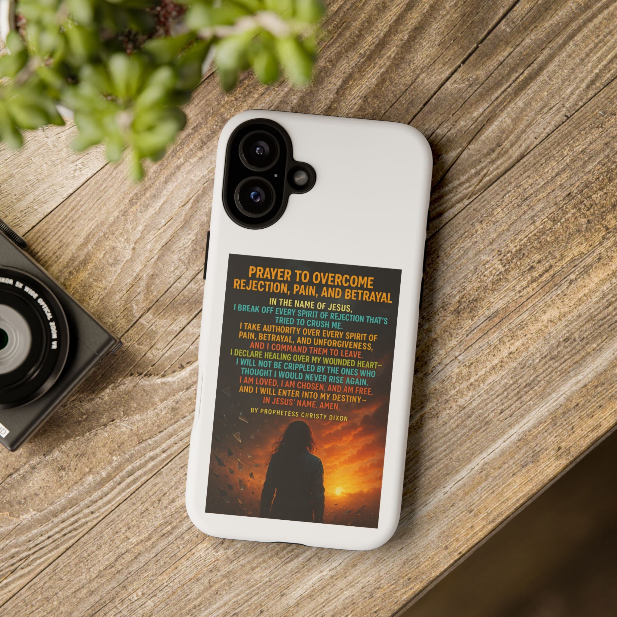 Tough Cases: Inspirational Phone Case