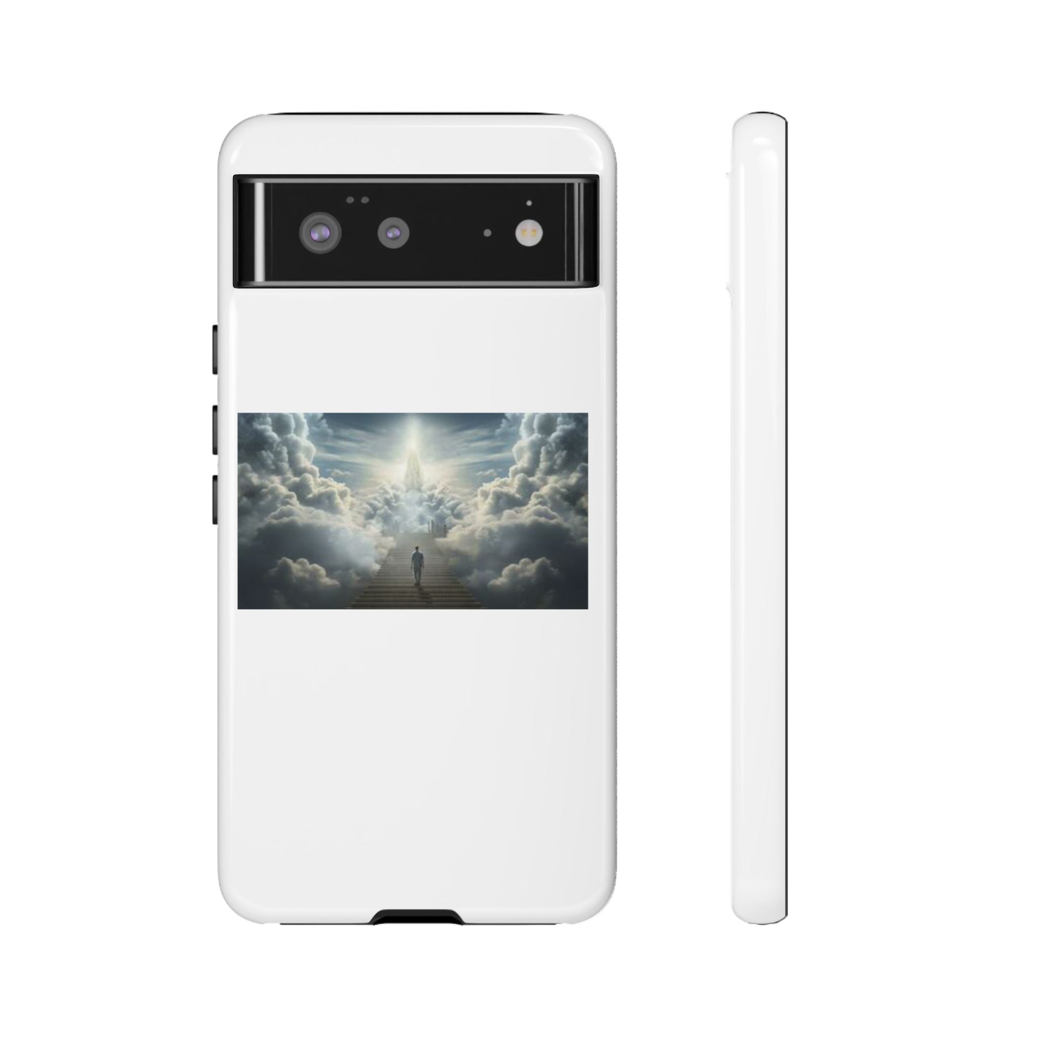 Stairway to Heaven – Spiritual Cloud Path Mobile Cover