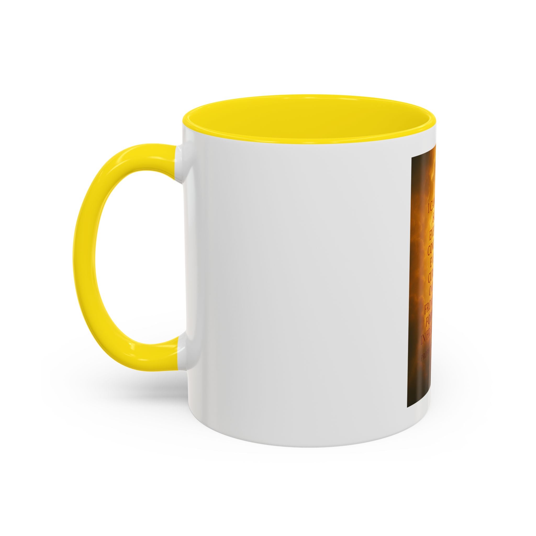 Inspirational Accent Coffee Mug