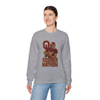 Bold Sooner Nation Crewneck Sweatshirt