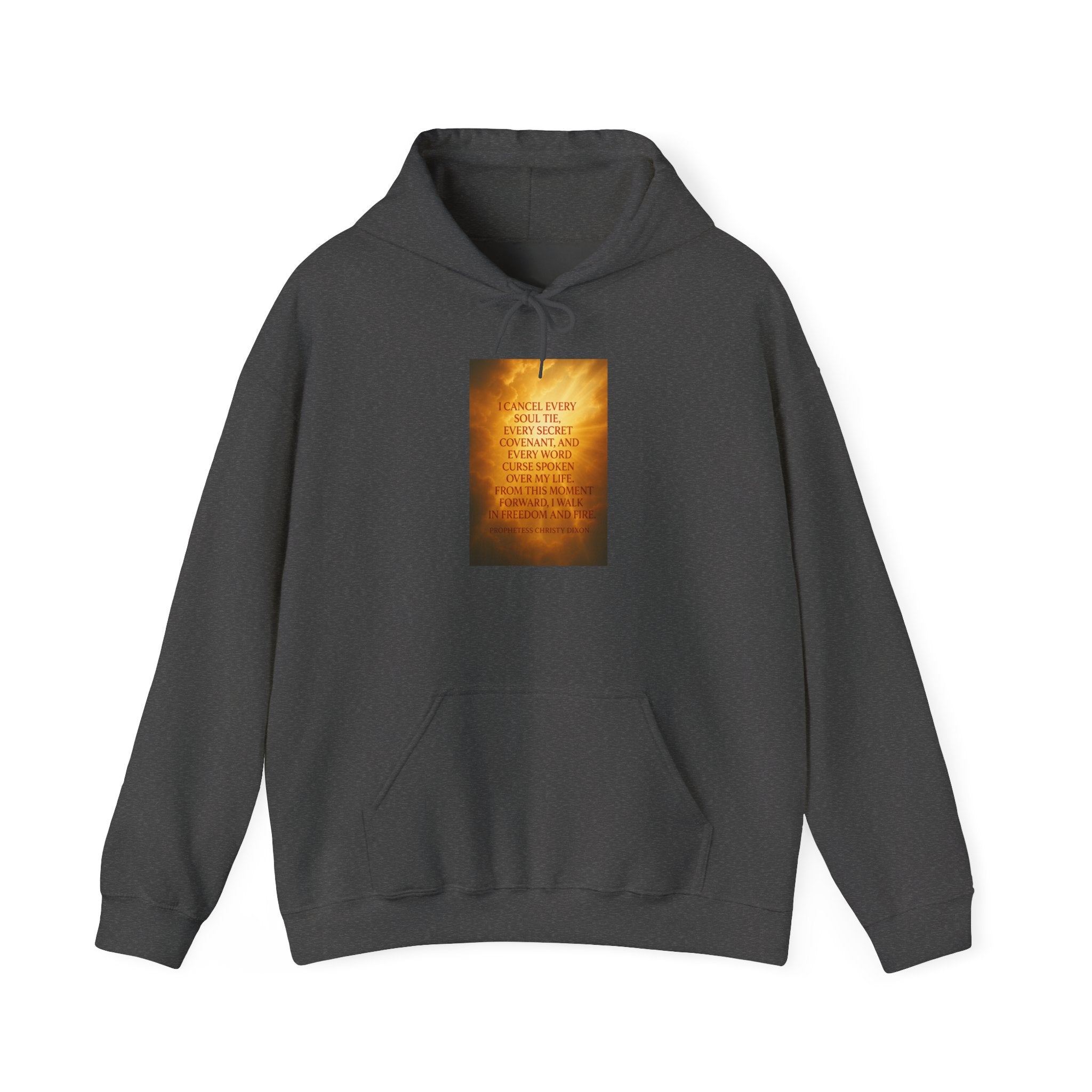 Inspirational Quote Hooded Sweatshirt