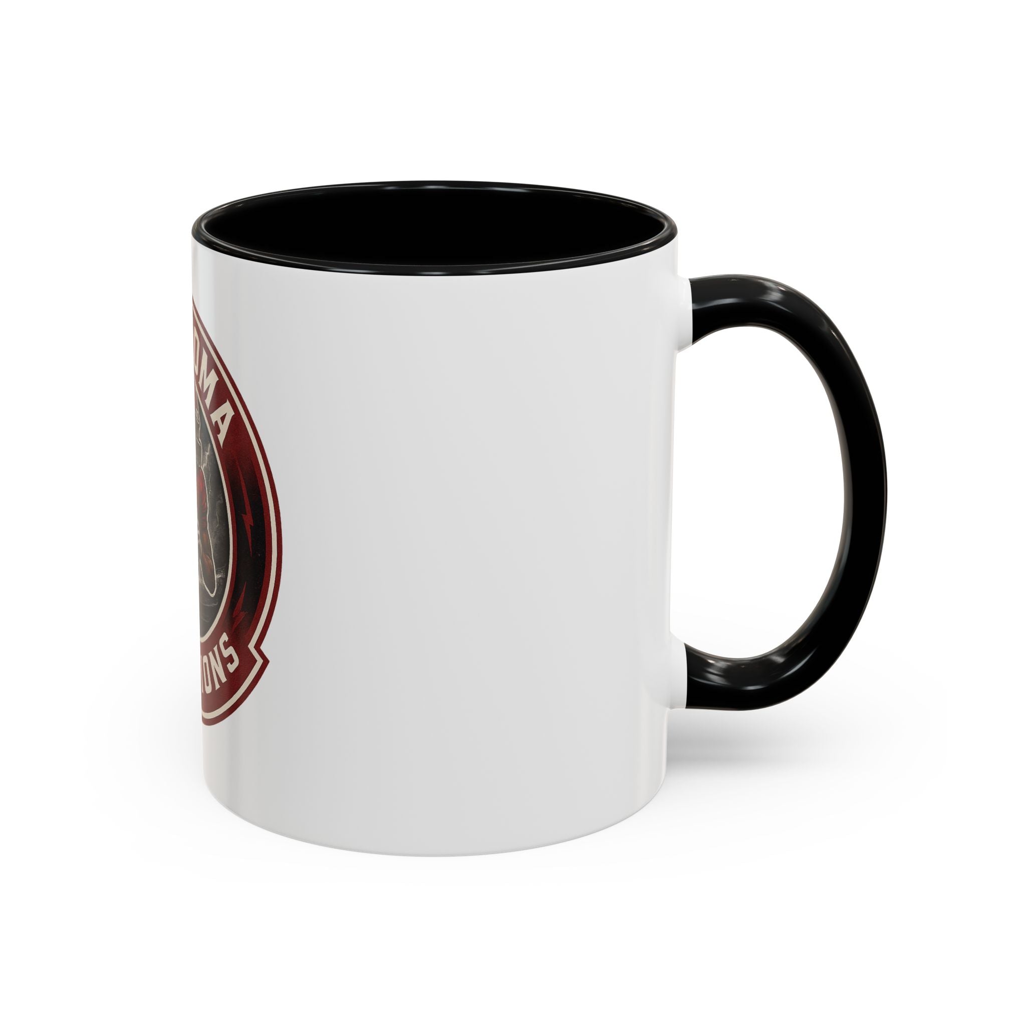 Oklahoma Champions Accent Coffee Mug