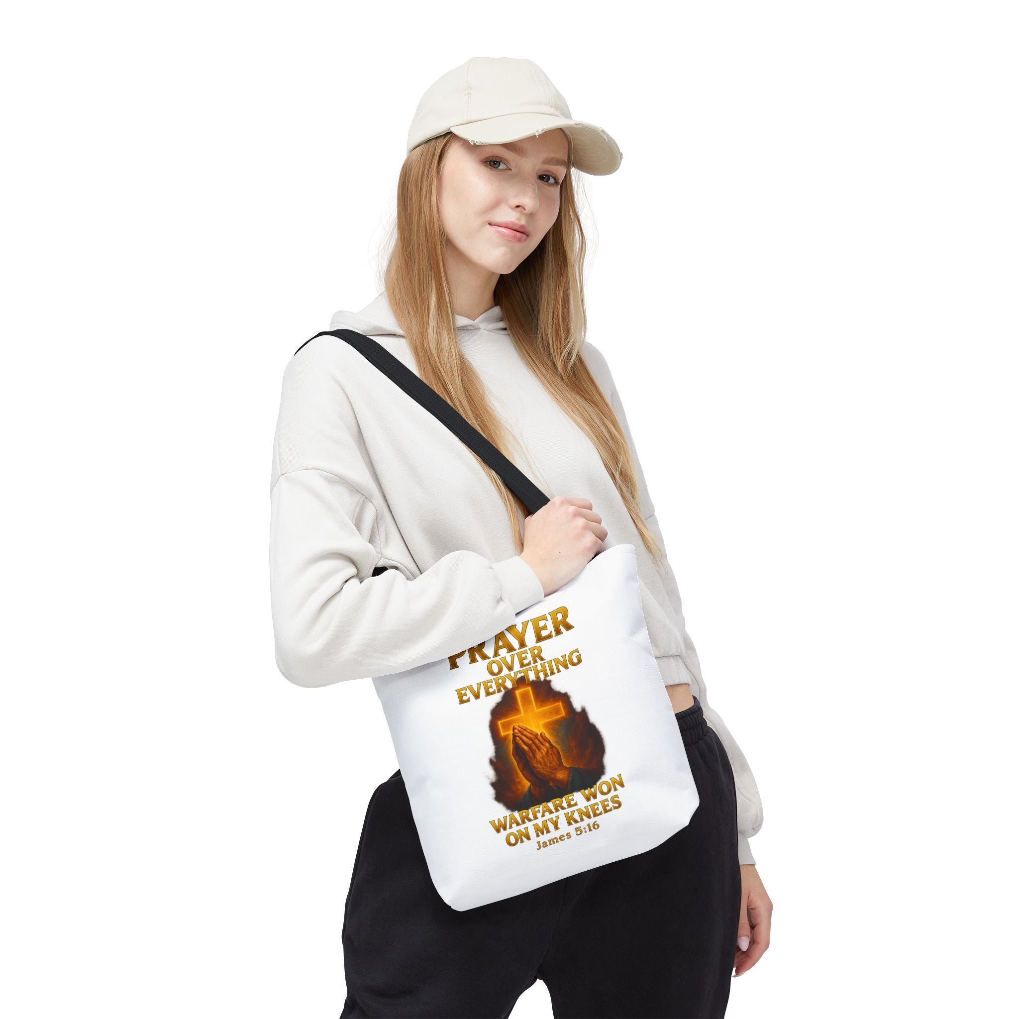 Prayer Motivational Tote Bag