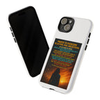 Tough Cases: Inspirational Phone Case