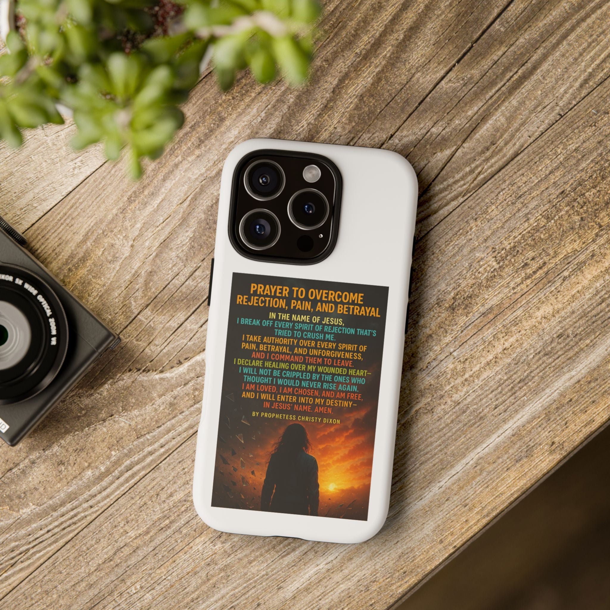 Tough Cases: Inspirational Phone Case