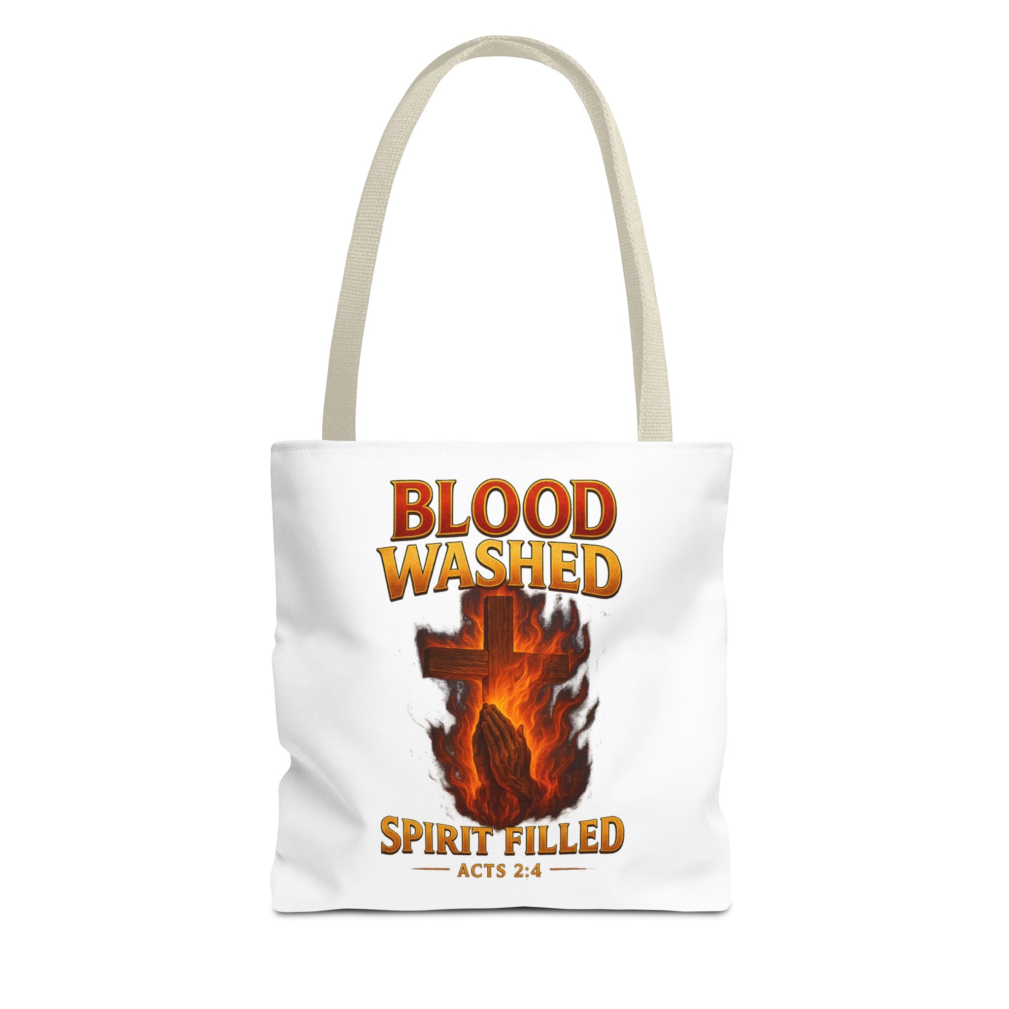 Blood Washed Spirit Filled Tote Bag