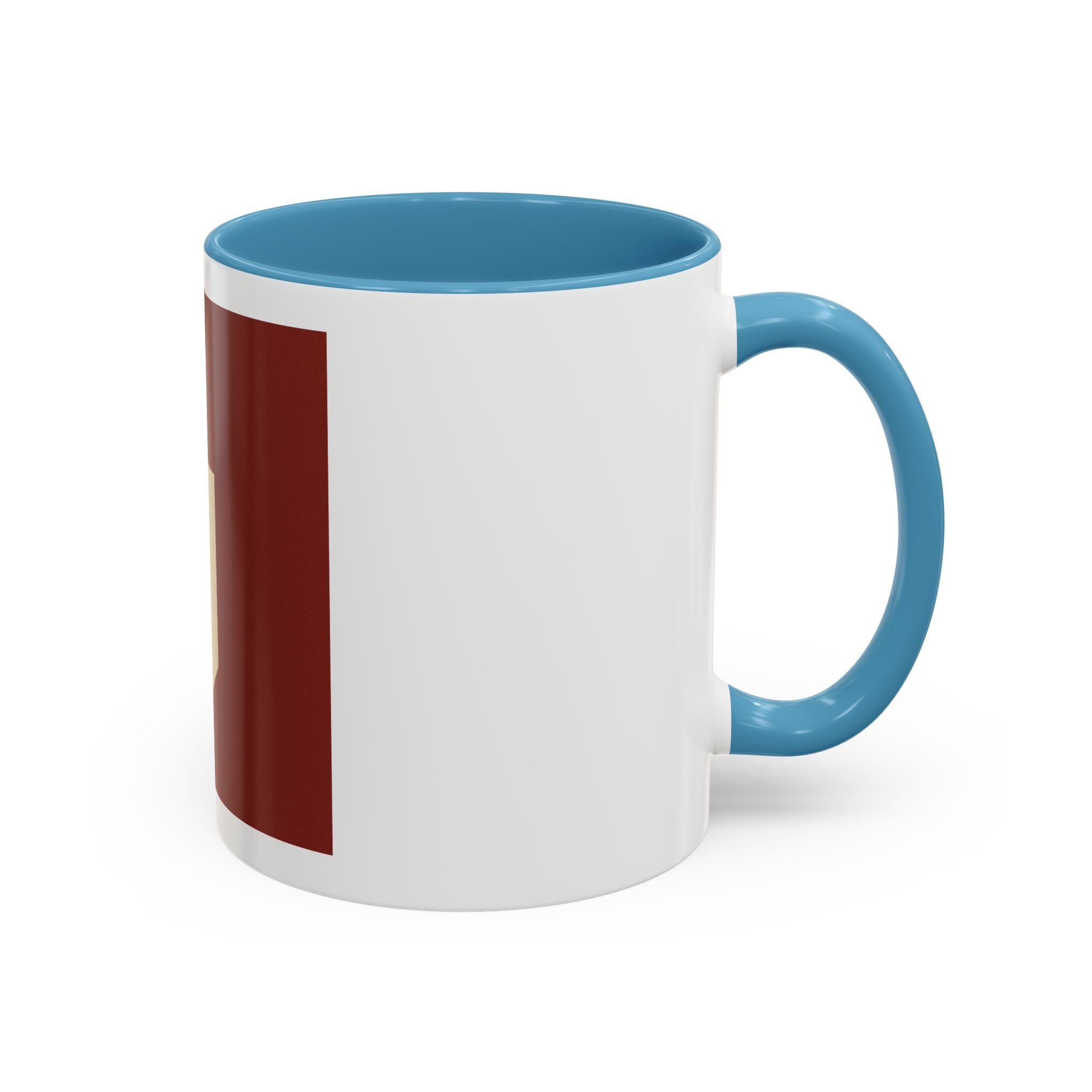 Crimson Accent Coffee Mug with OU Logo