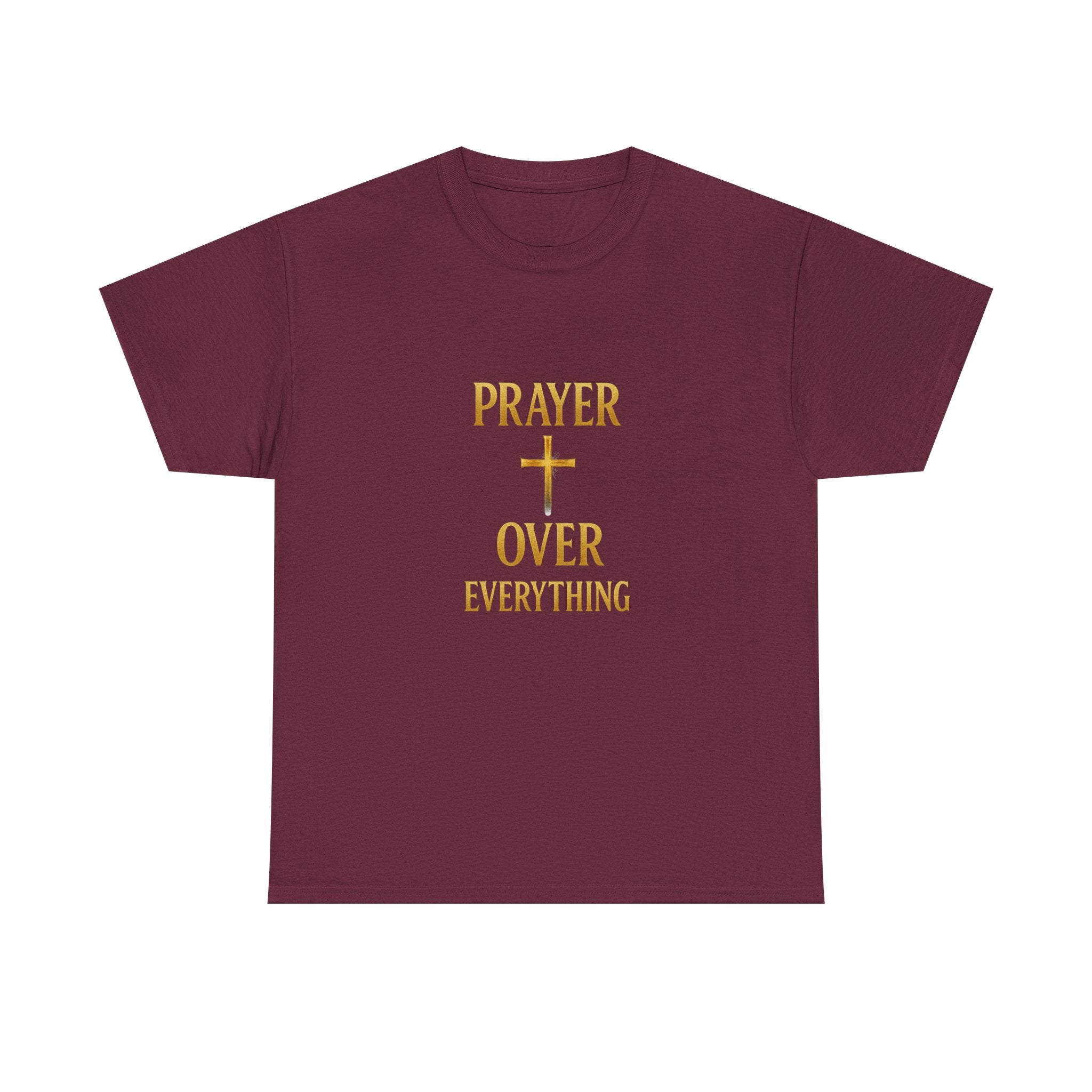 Prayer Over Everything Unisex Heavy Cotton Tee