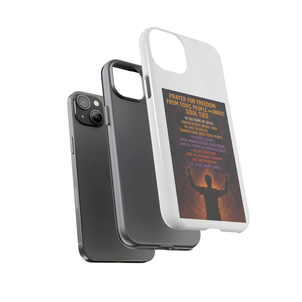 Tough Cases: Empowering Phone Case with Inspirational Prayer