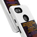 Tough Cases: Empowering Phone Case with Inspirational Prayer
