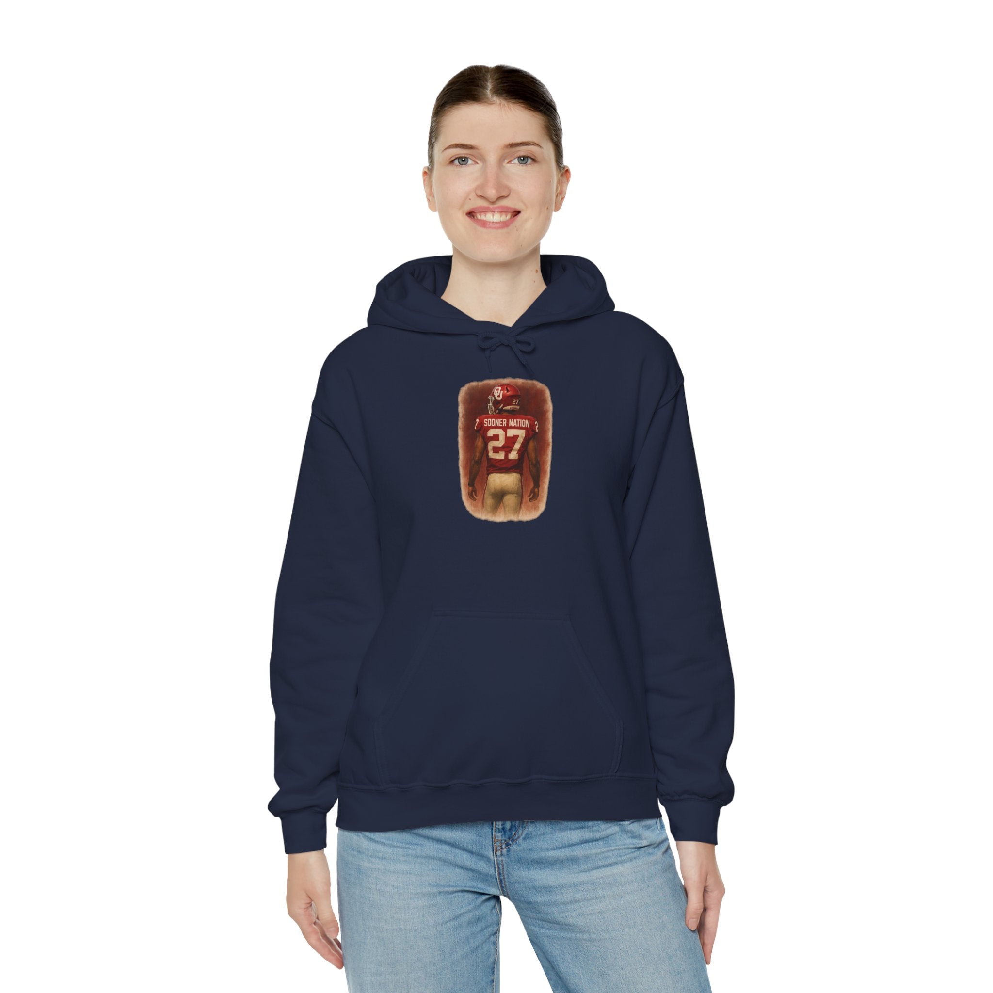 Vintage-Inspired Sports Hoodie