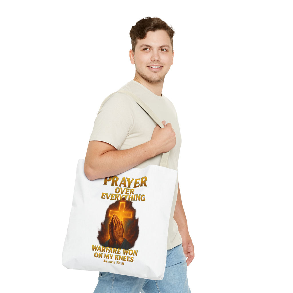 Prayer Motivational Tote Bag