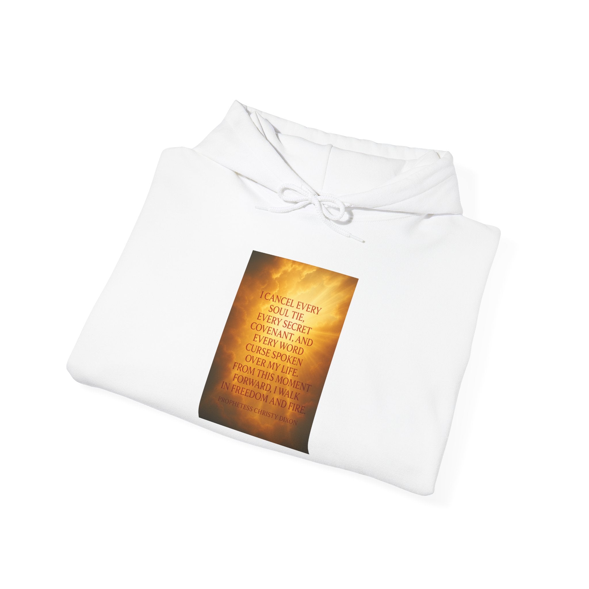 Inspirational Quote Hooded Sweatshirt