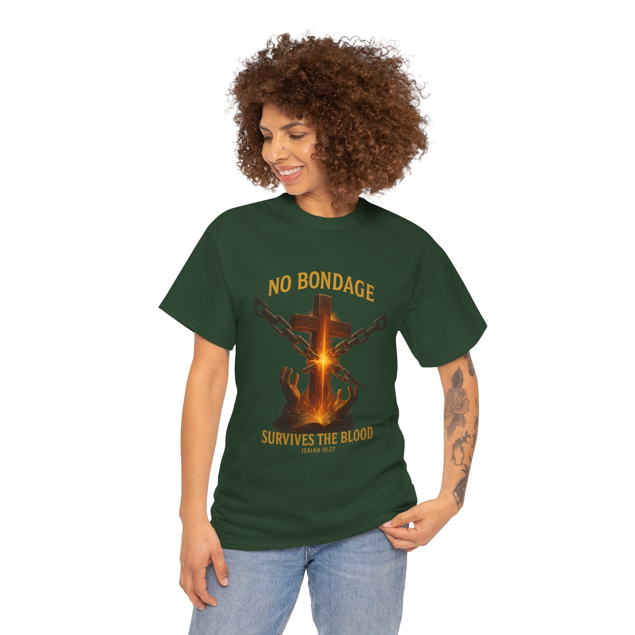 Faith-Inspired Unisex Heavy Cotton Tee