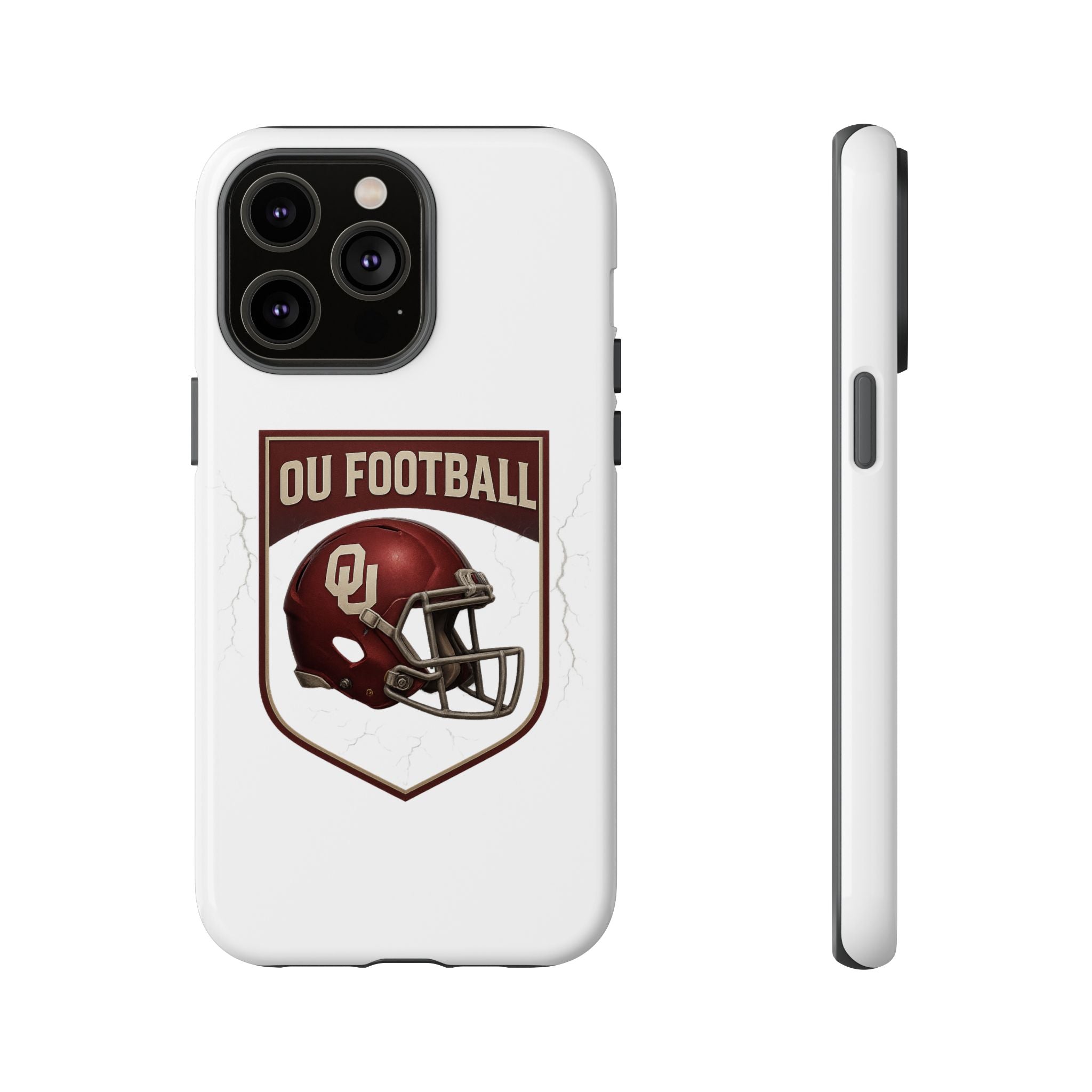OU Football Tough Phone Case, Sports Gift