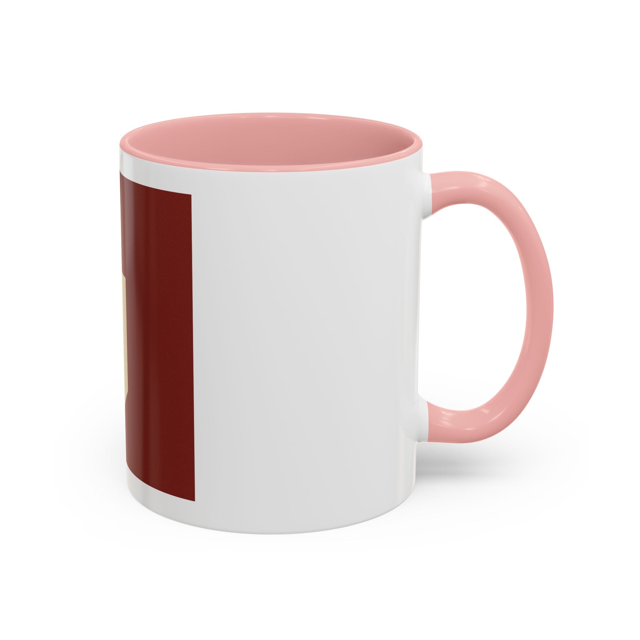 Crimson Accent Coffee Mug with OU Logo