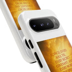 Inspirational Phone Case: Walk in Freedom and Fire