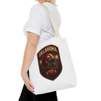 Football Themed Tote Bag, Sports Tote