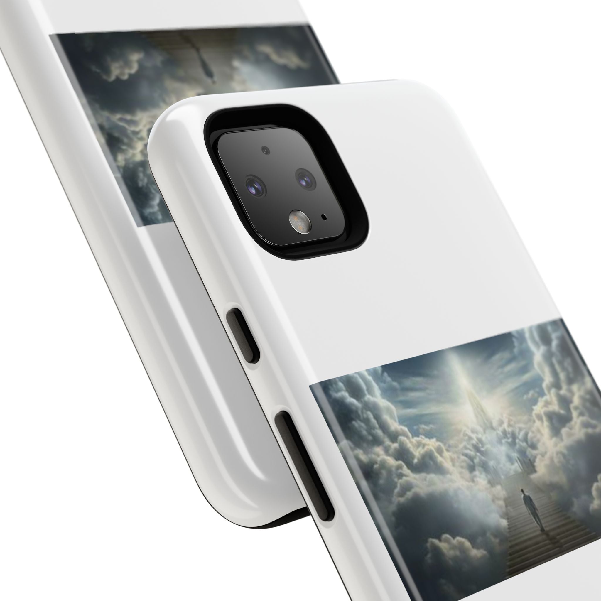 Stairway to Heaven – Spiritual Cloud Path Mobile Cover