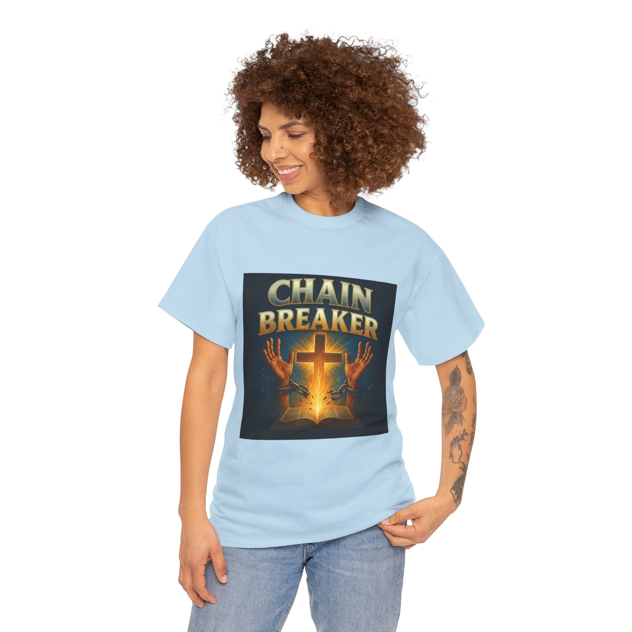 Chain Breaker Unisex Heavy Cotton Tee