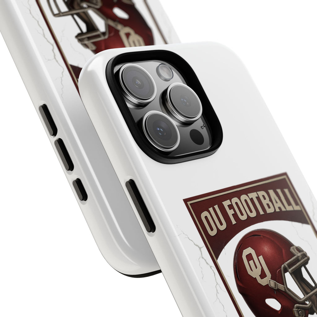 OU Football Tough Phone Case, Sports Gift