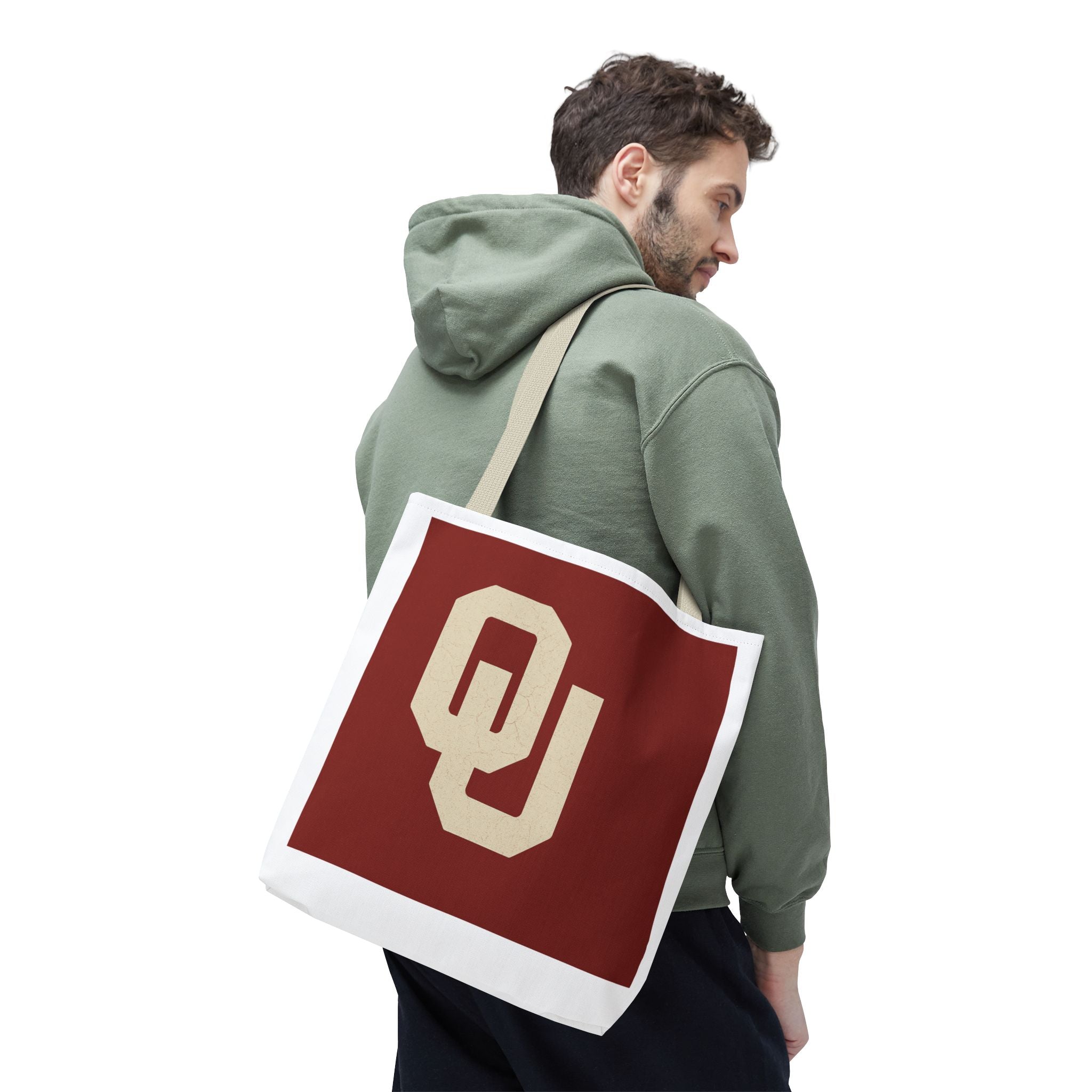 Stylish AOP Tote Bag for College Students