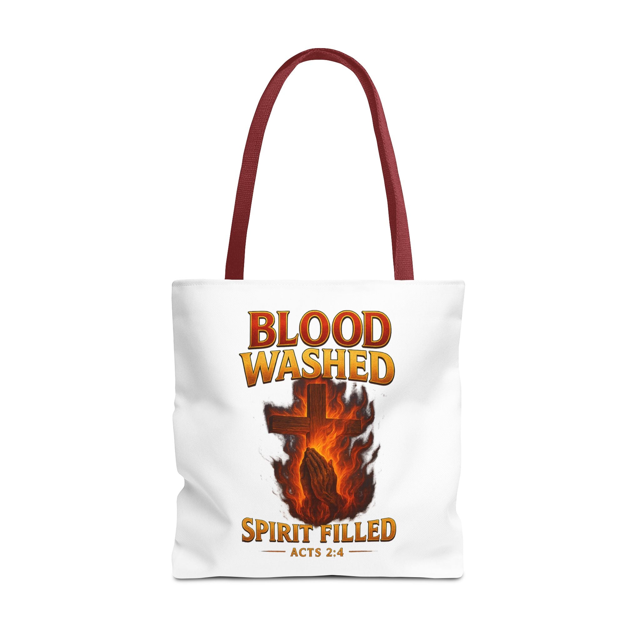 Blood Washed Spirit Filled Tote Bag