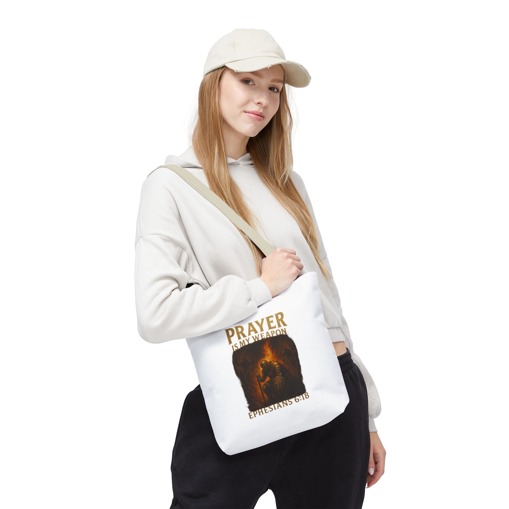 Prayer Warrior Tote Bag