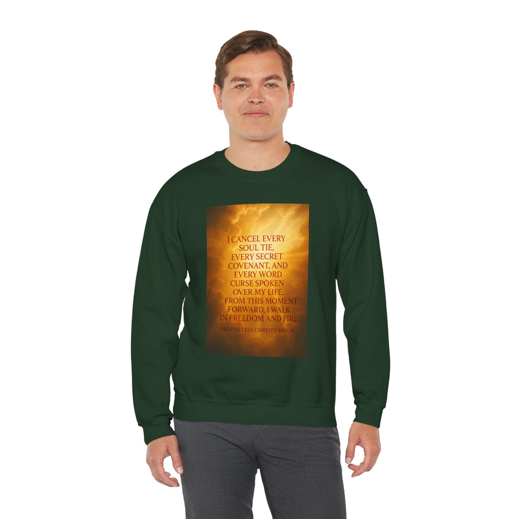 Inspirational Quote Crewneck Sweatshirt
