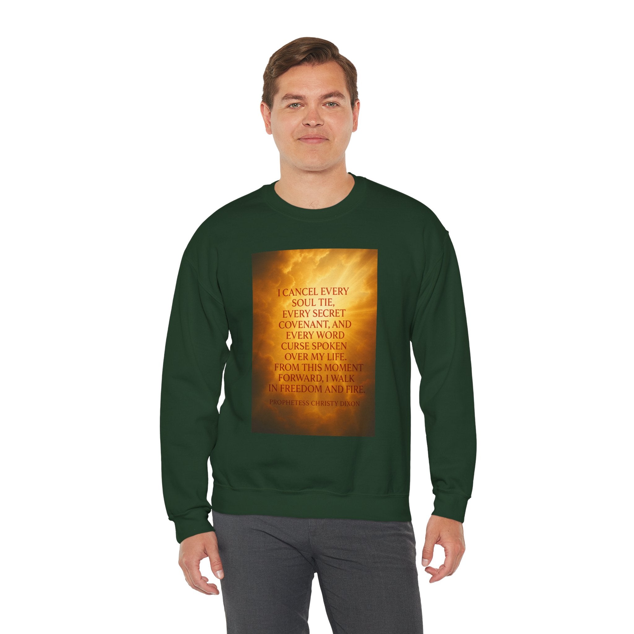 Inspirational Quote Crewneck Sweatshirt