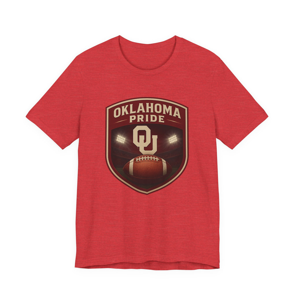 Oklahoma Pride Football Tee