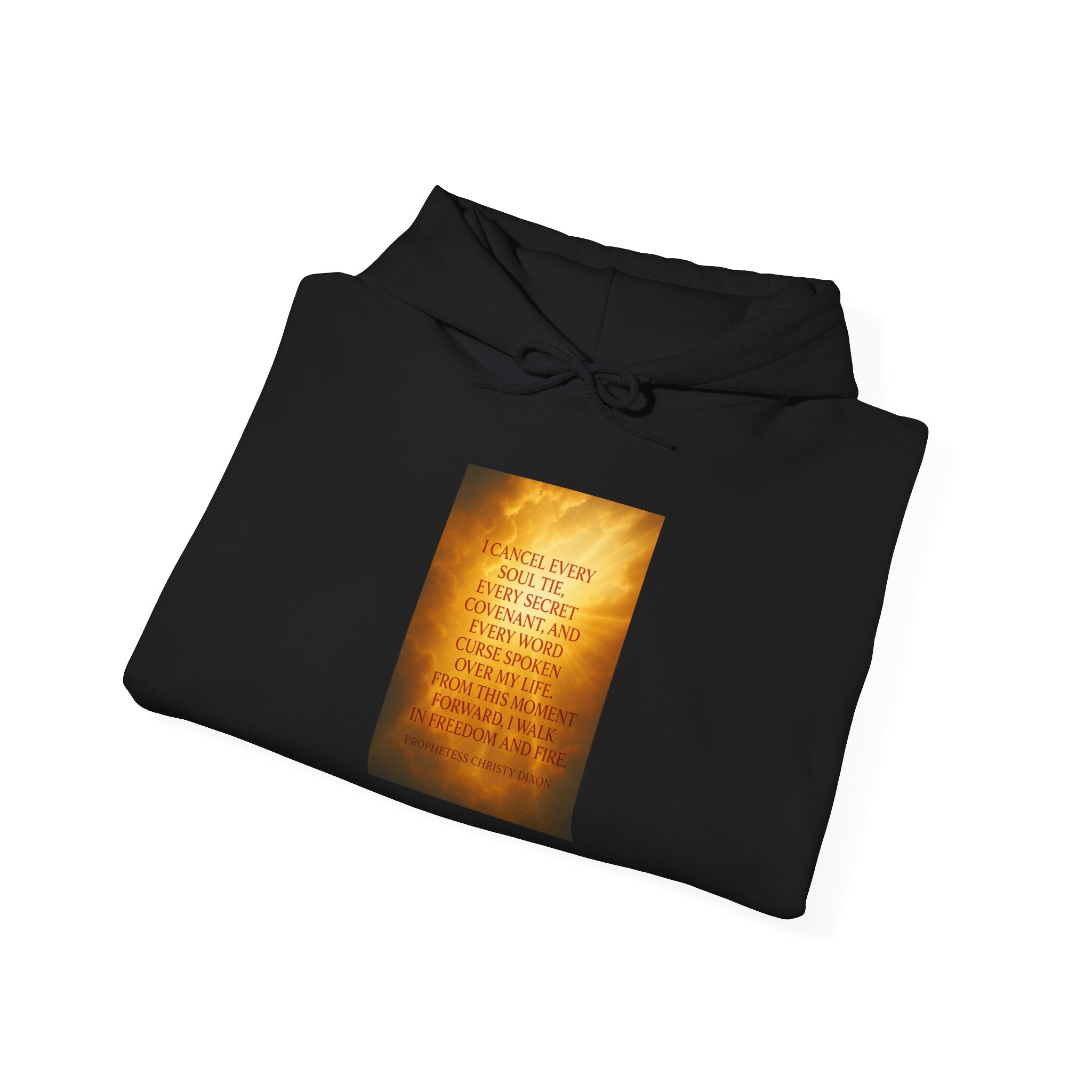 Inspirational Quote Hooded Sweatshirt