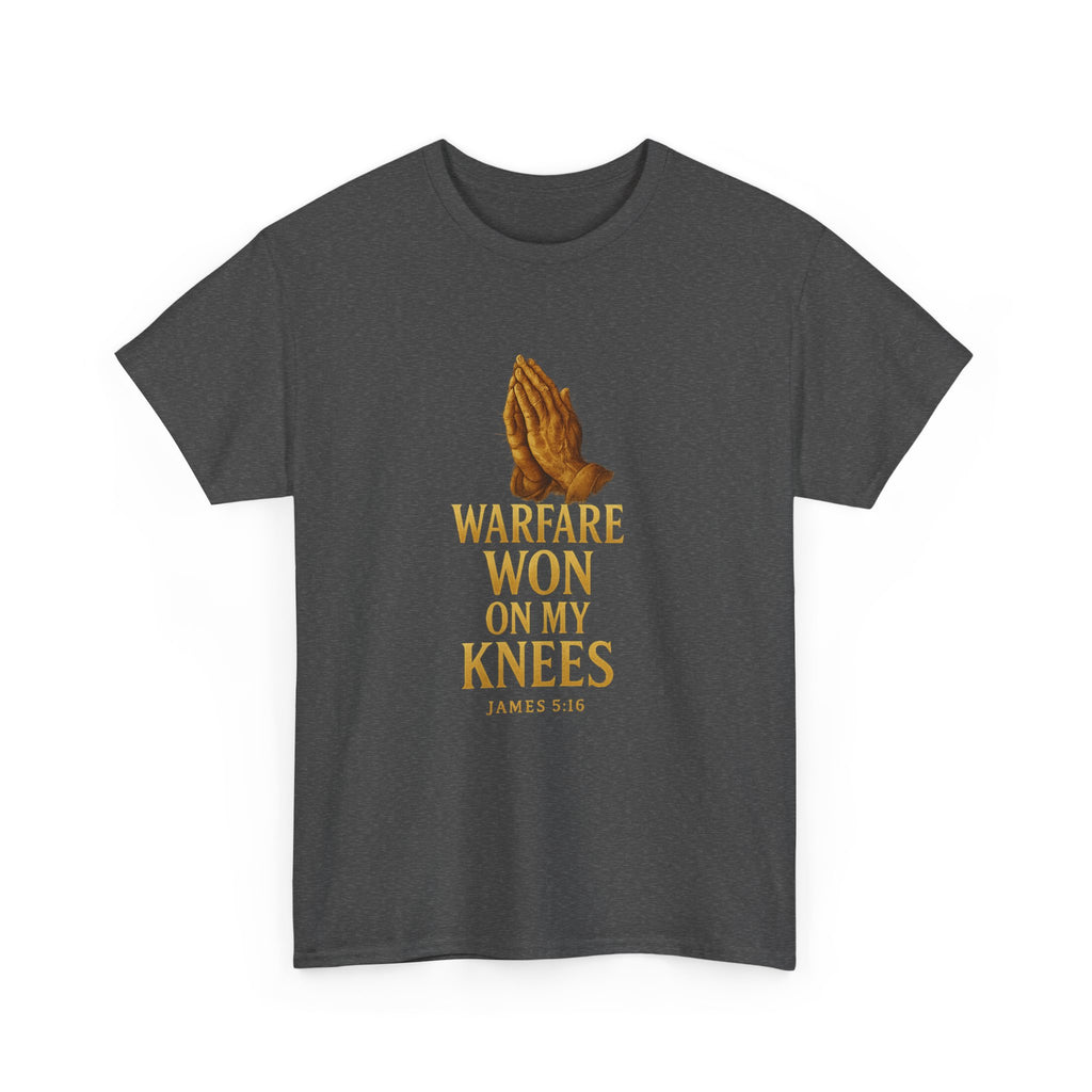 Warfare Won on My Knees Unisex Tee