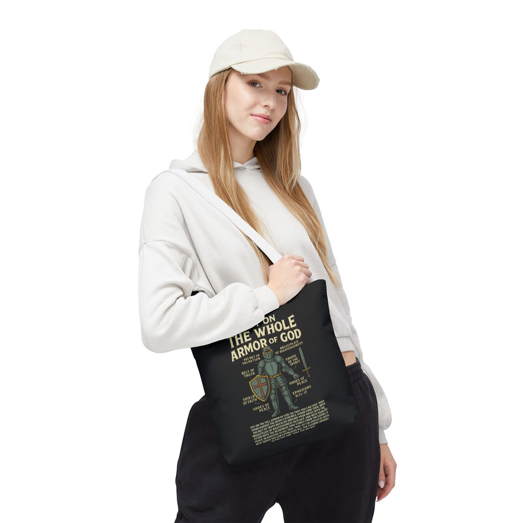 Inspirational Armor of God Tote Bag