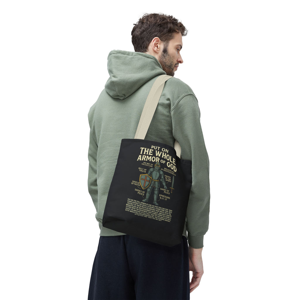 Inspirational Armor of God Tote Bag