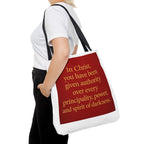 Faith-Inspired Tote Bag, Scripture Bag