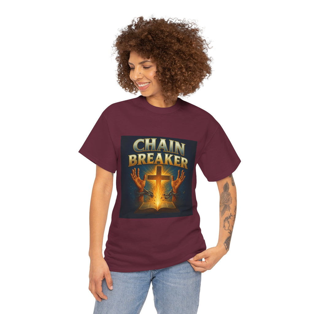 Chain Breaker Unisex Heavy Cotton Tee