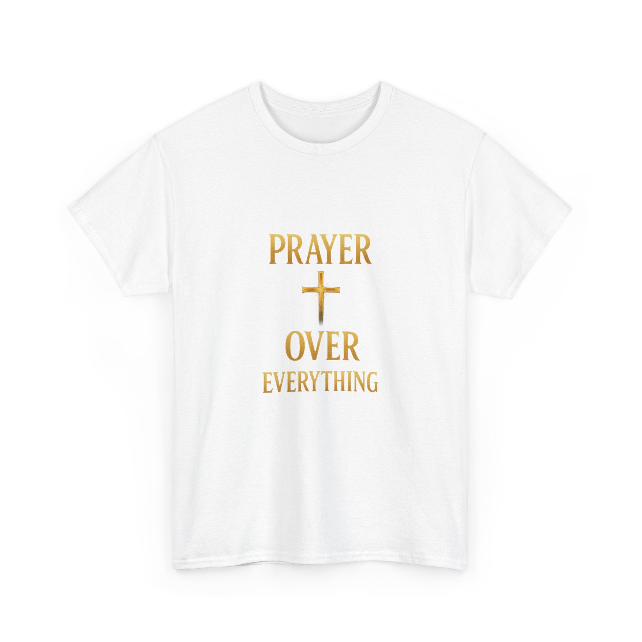 Prayer Over Everything Unisex Heavy Cotton Tee