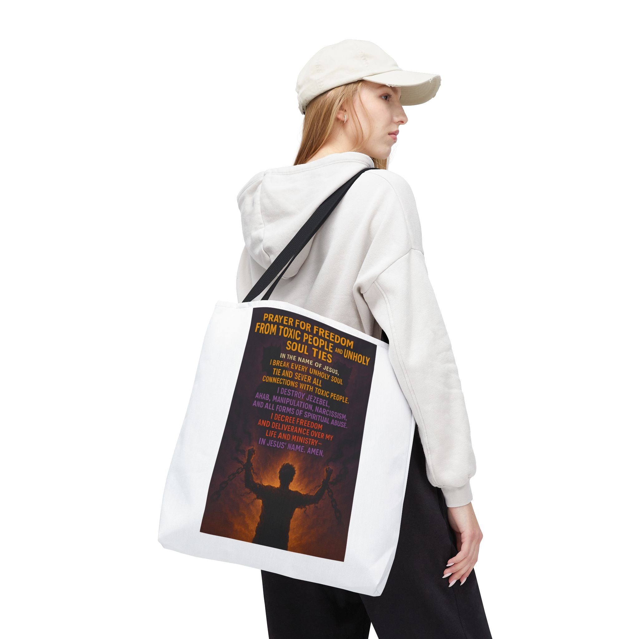 Empowering Prayer Tote Bag