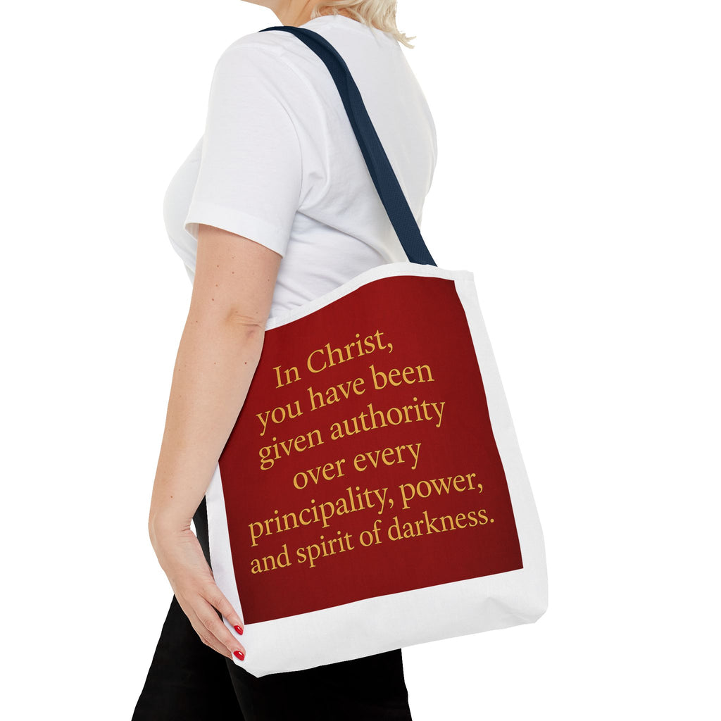 Faith-Inspired Tote Bag, Scripture Bag