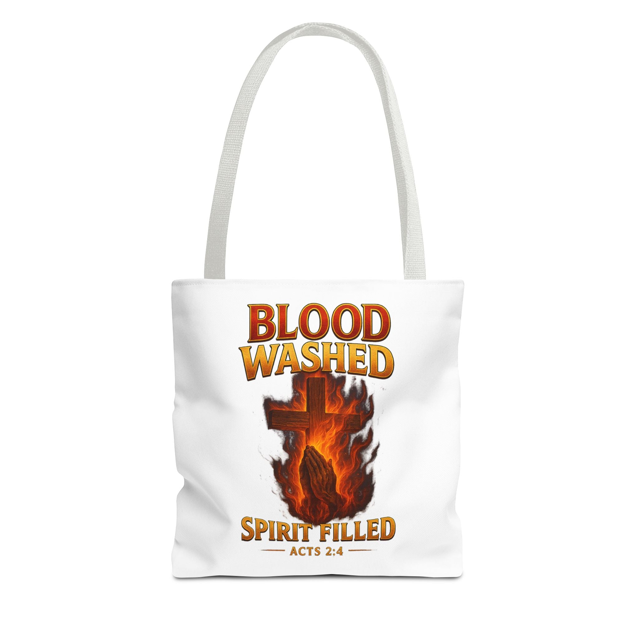 Blood Washed Spirit Filled Tote Bag