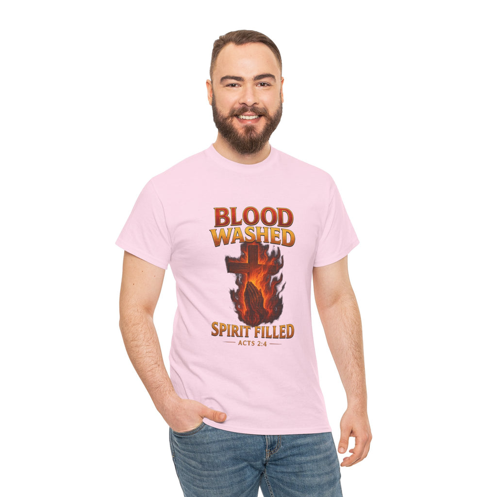 Faith-Inspired Unisex Heavy Cotton Tee