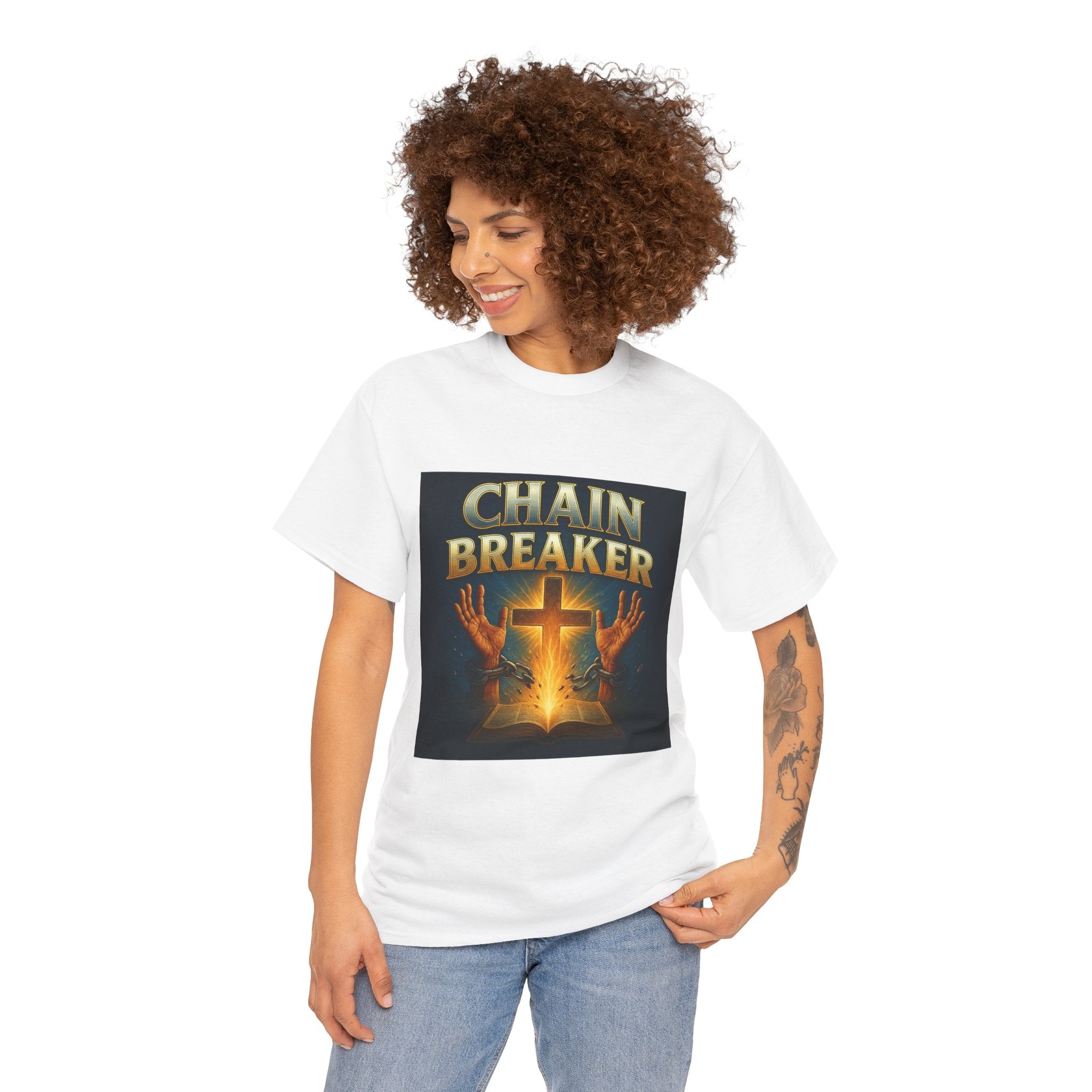 Chain Breaker Unisex Heavy Cotton Tee
