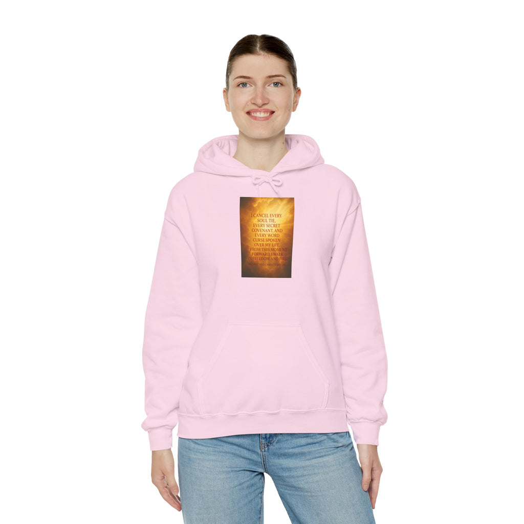 Inspirational Quote Hooded Sweatshirt