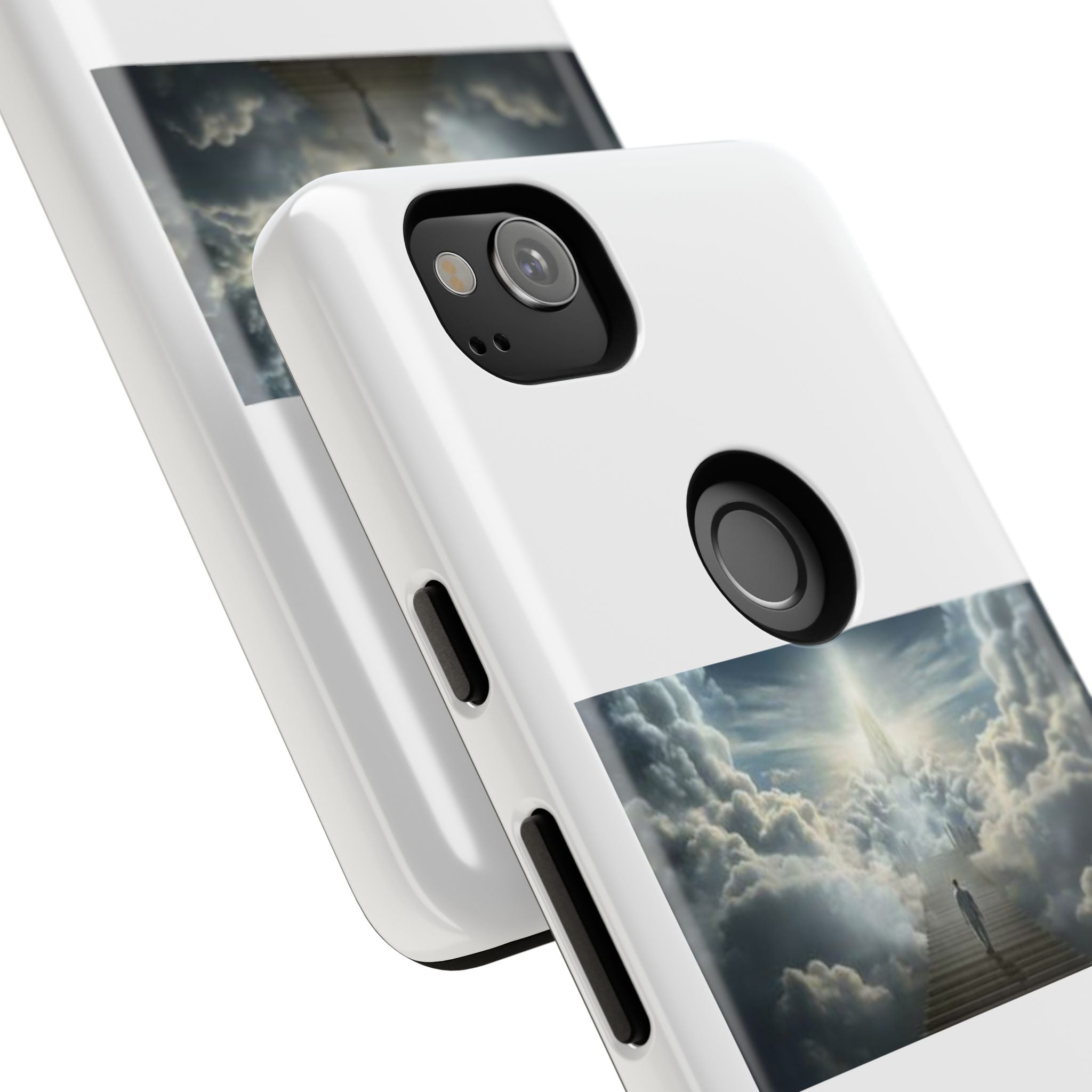 Stairway to Heaven – Spiritual Cloud Path Mobile Cover