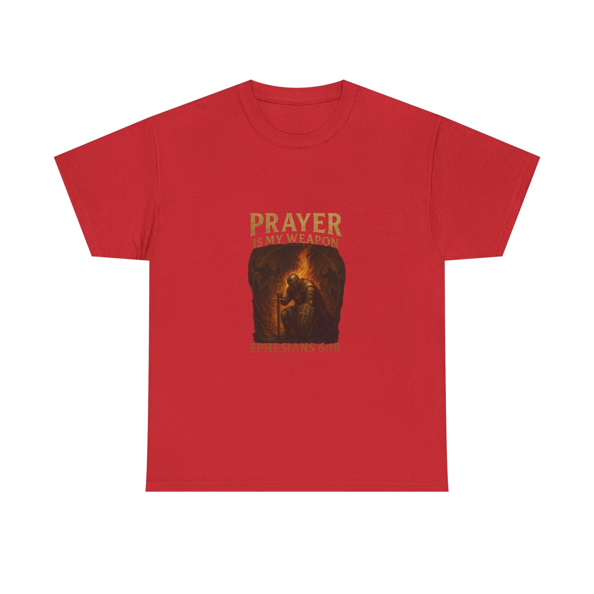 Prayer Warrior Tee, Unisex Heavy Cotton Tee