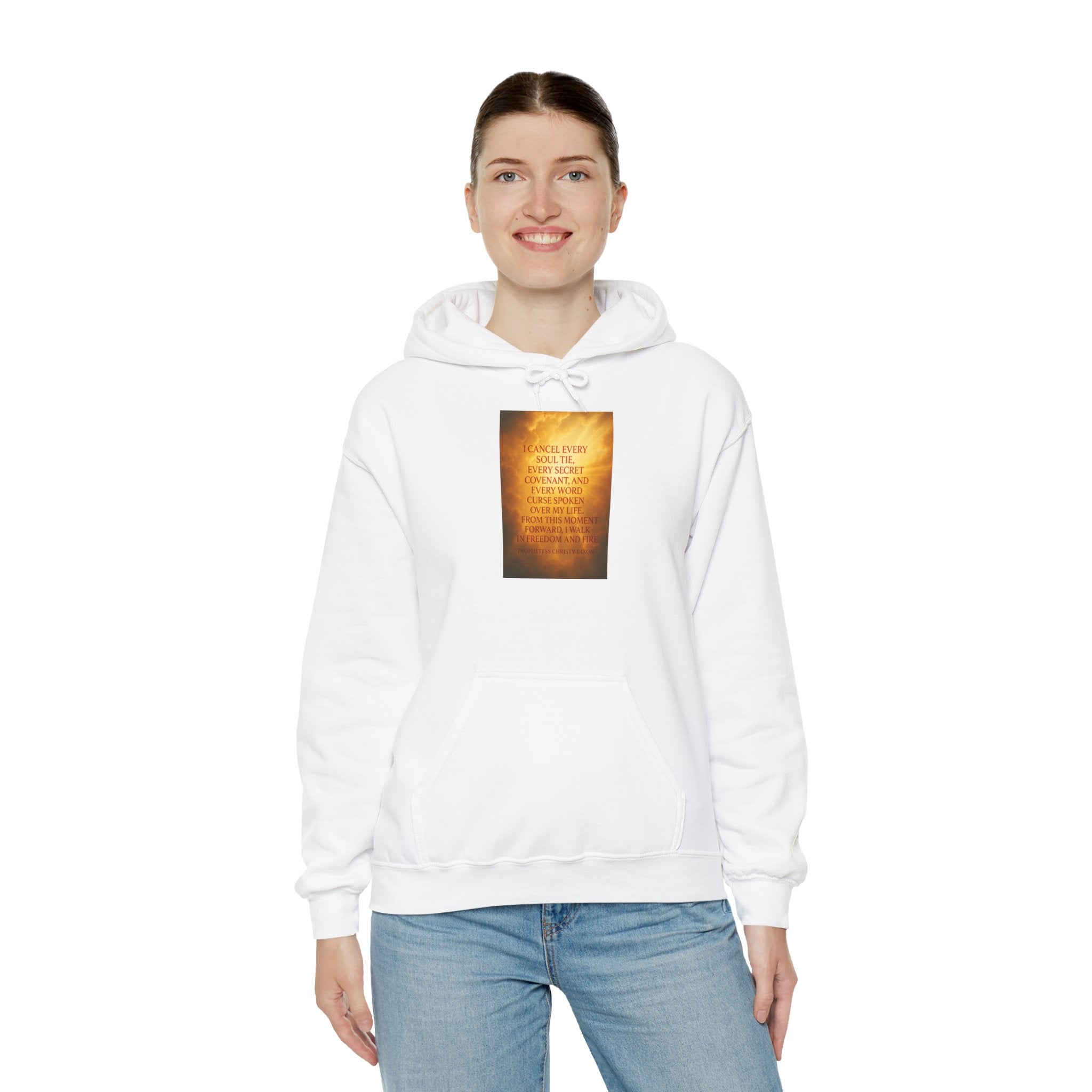 Inspirational Quote Hooded Sweatshirt