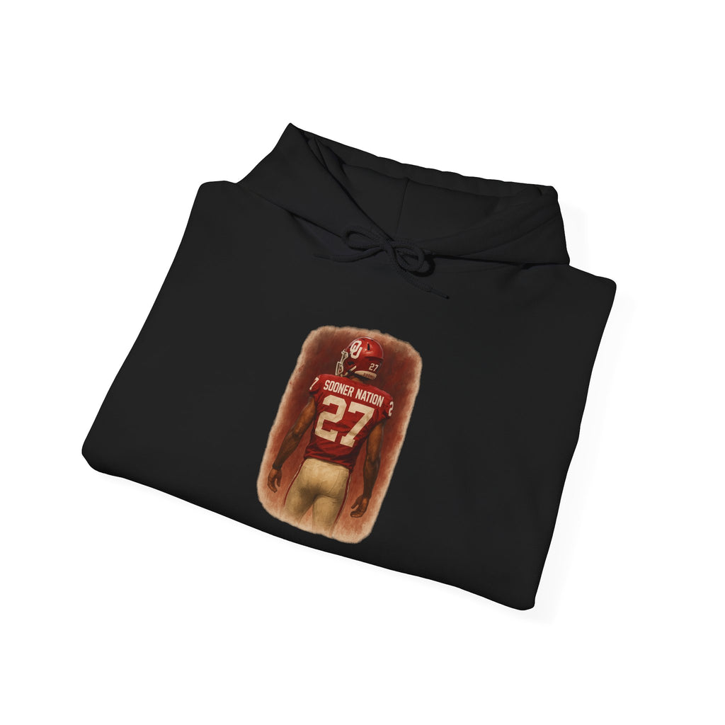 Vintage-Inspired Sports Hoodie
