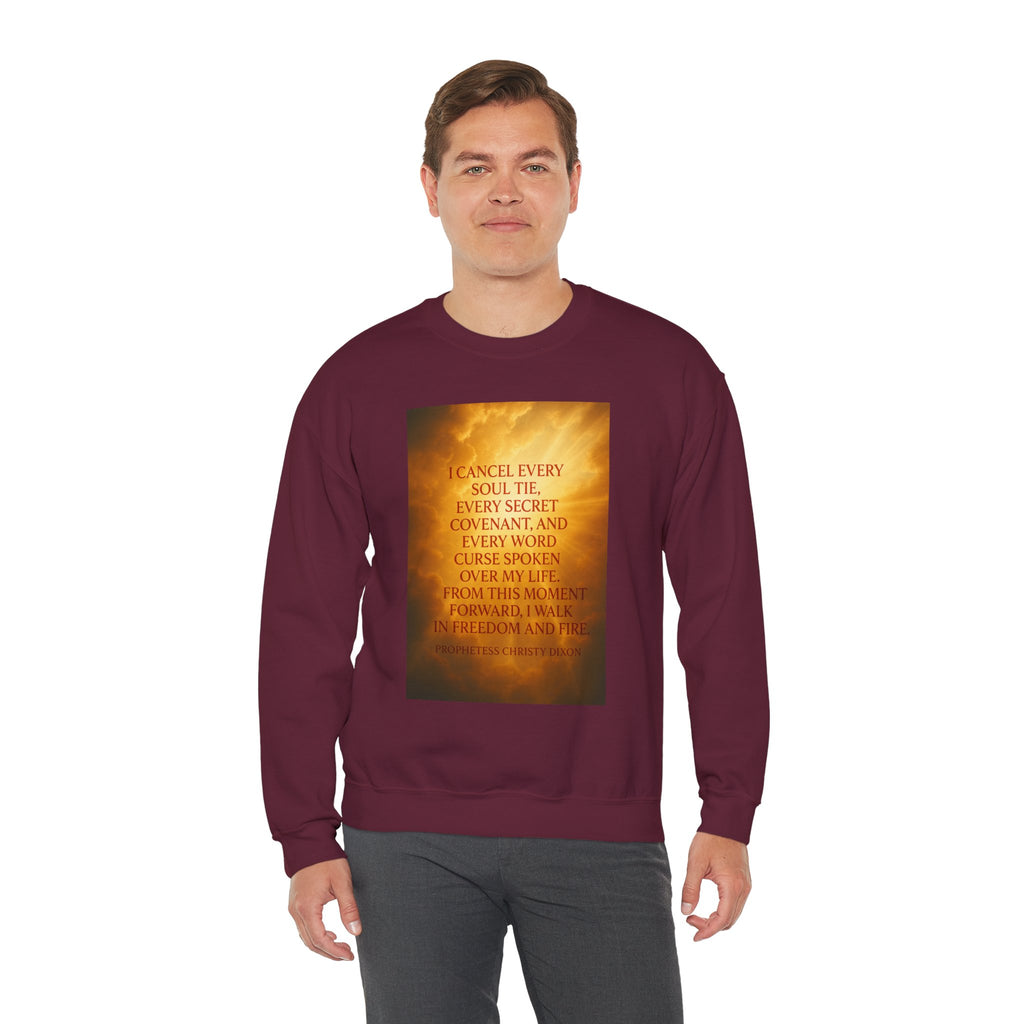 Inspirational Quote Crewneck Sweatshirt