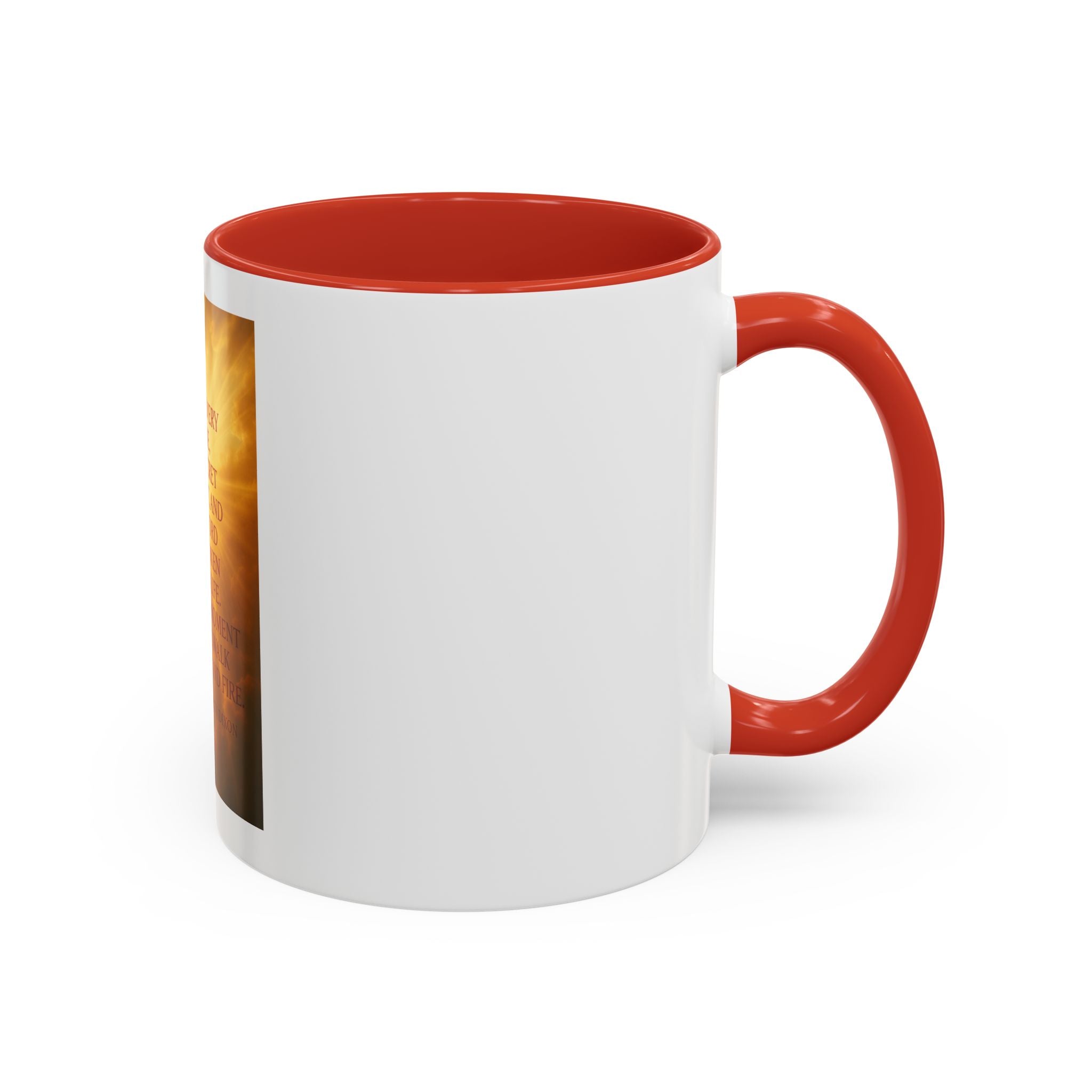 Inspirational Accent Coffee Mug